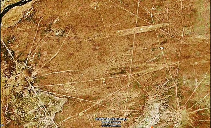 lines of Sajama