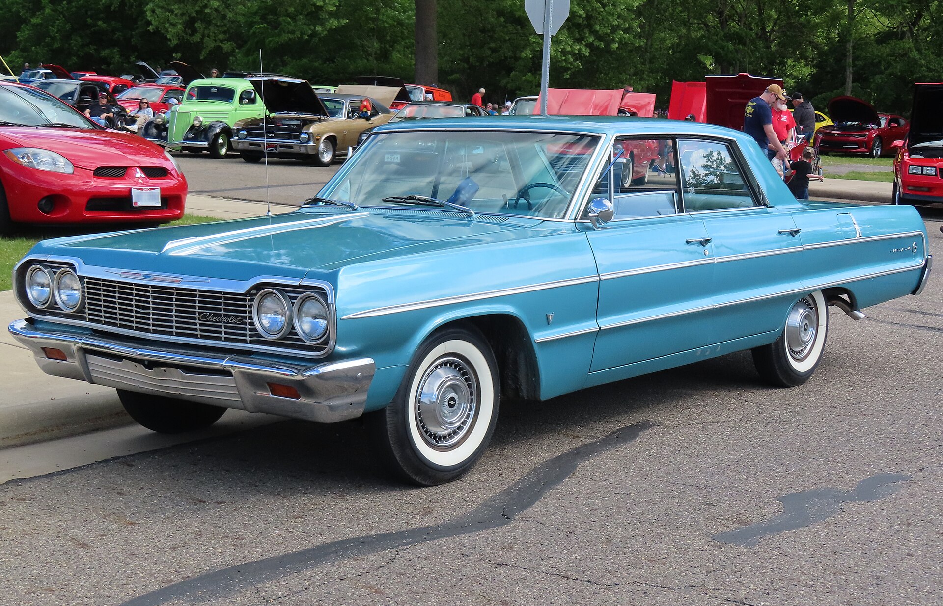 Un Chevrolet Impala de 1964, el mismo modelo del coche de la historia de Angela Cavallo